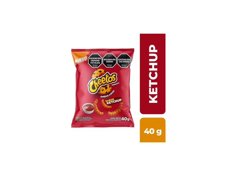 CHEETOS SABOR KETCHUP 40 GRS