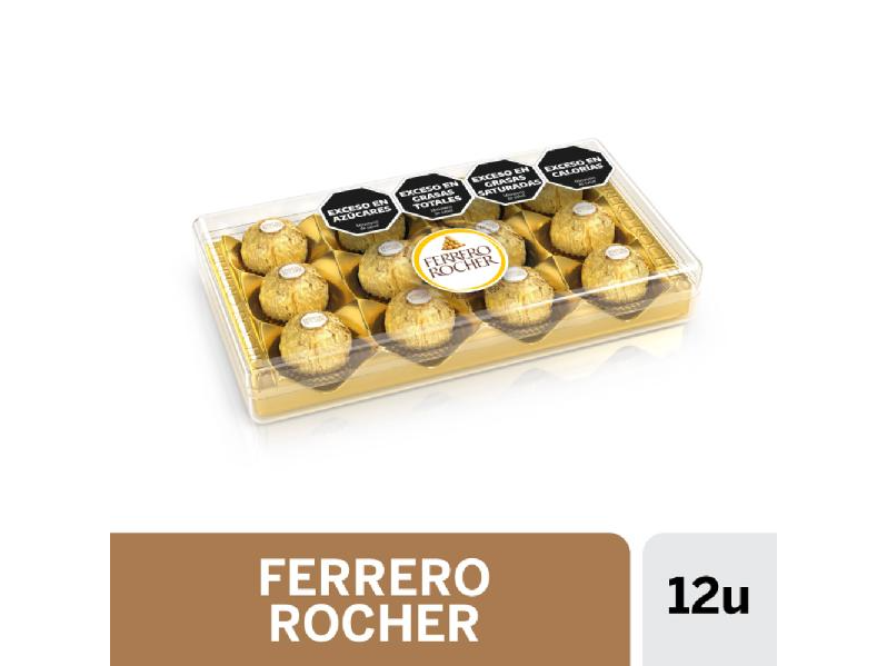 FERRERO ROCHER ACRILICO X12 UNIDADES