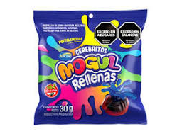 MOGUL CEREBRITOS RELLENOS 30GR