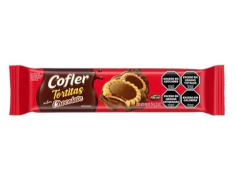 COFLER TORTITAS SABOR CHOCOLATE 84 GRS