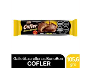 COFLER BAÑADAS CHOCO-COOKIE BON O BON 132,8 GRS