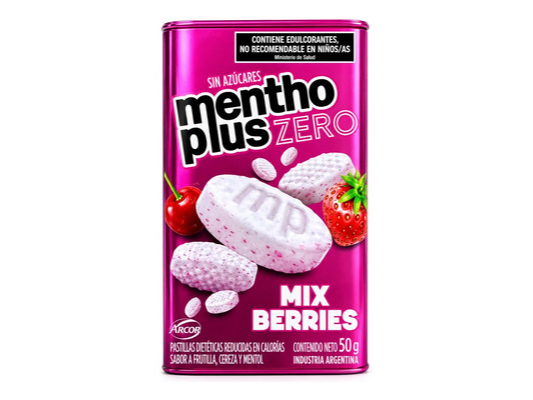 MENTHOPLUS ZERO MIX BERRIES