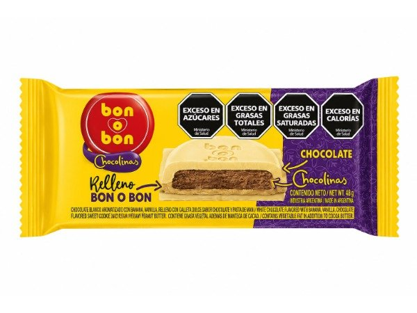 TABLETA BON O BON CON CHOCOLINAS 48 GRS