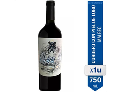 VINO MALBEC CORDERO CON PIEL DE LOBO