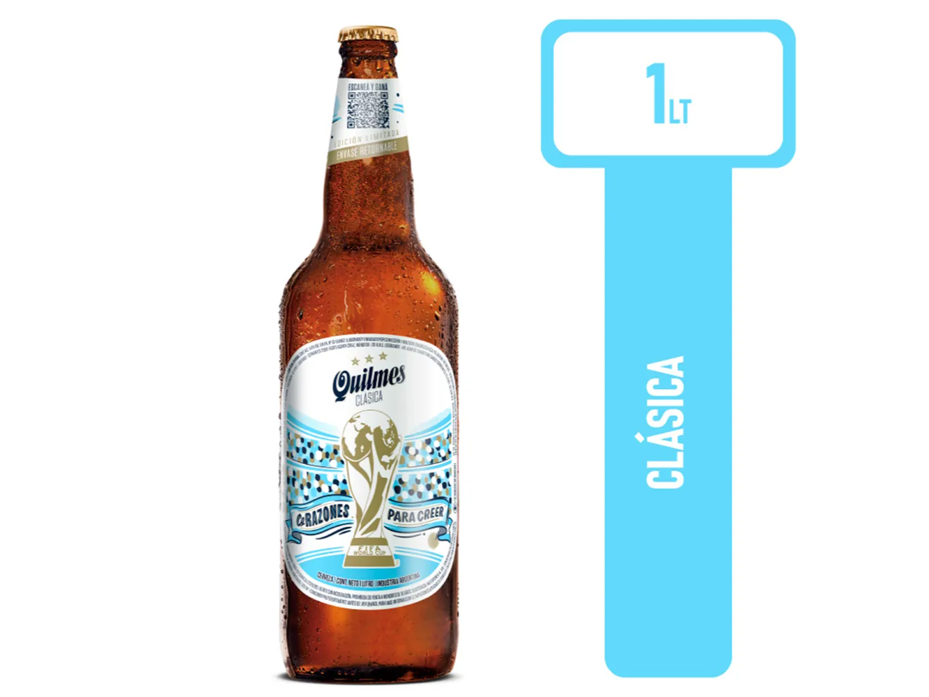 QUILMES CLÁSICA 1 LT
