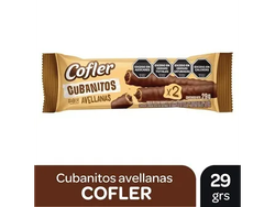 COFLER CUBANITOS SABOR AVELLANAS 29 GRS