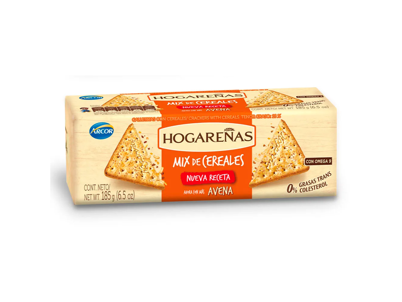 HOGAREÑAS MIX CEREALES 185 GRS