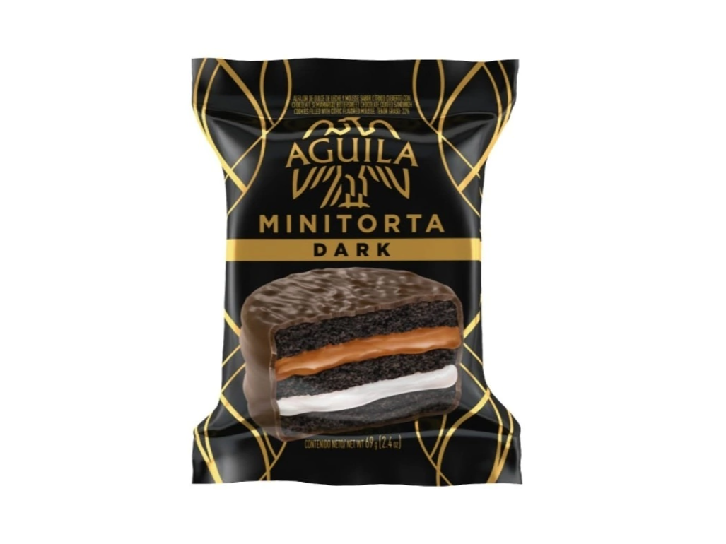 ÁGUILA MINI TORTA DARK 69 GRS