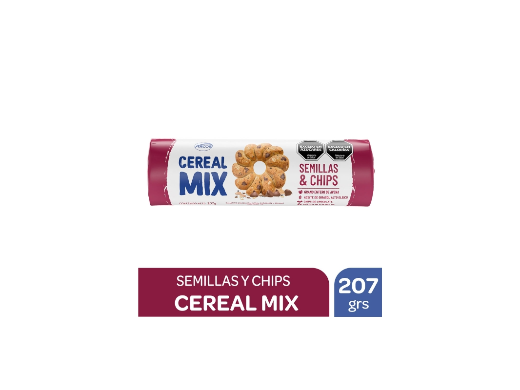 CEREAL MIX SEMILLAS Y CHIPS 207 GRS