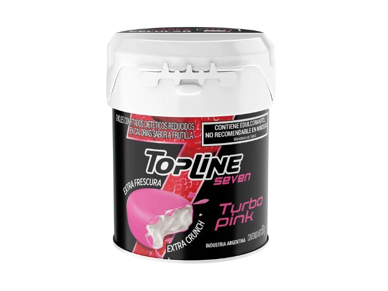 TOPLINE SEVEN TURBO PINK TAPA PORTACELULAR