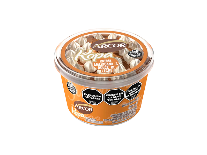 CREMA AMERICANA Y DULCE DE LECHE