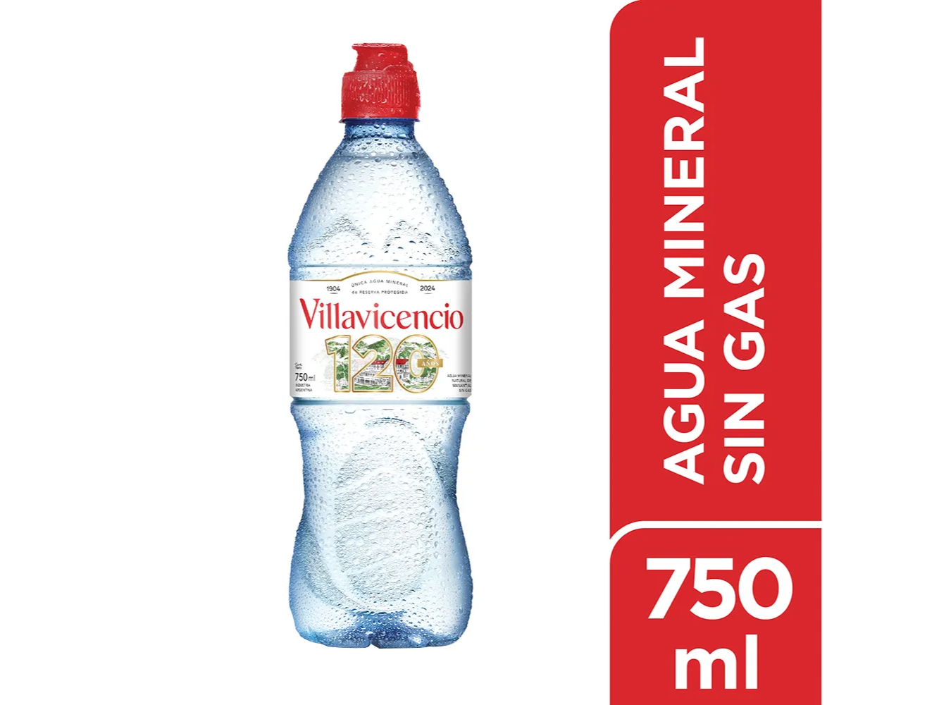 AGUA VILLAVICENCIO CON PICO DEPORTIVO 750 ML
