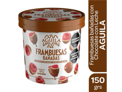 AGUILA FRAMBUESAS BAÑADAS EN CHOCOLATE 150 GRS