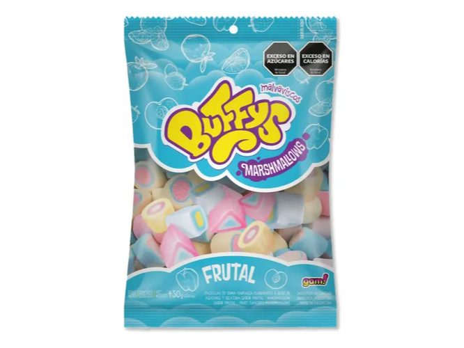 MALVAVISCOS BUFFYS FRUTAL 200 GRS