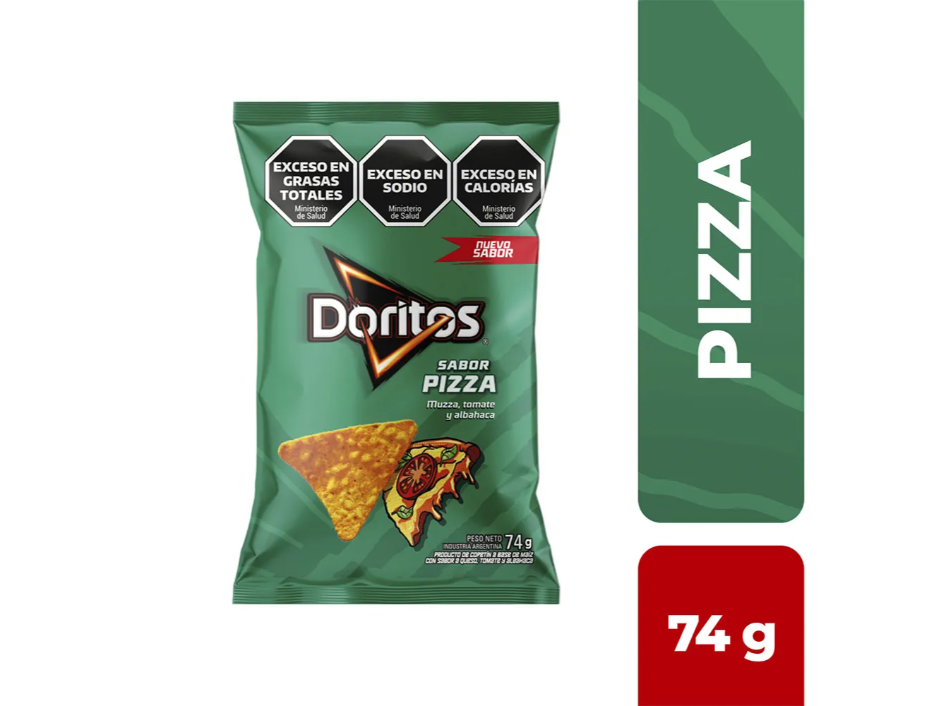 DORITOS SABOR PIZZA 74GRS
