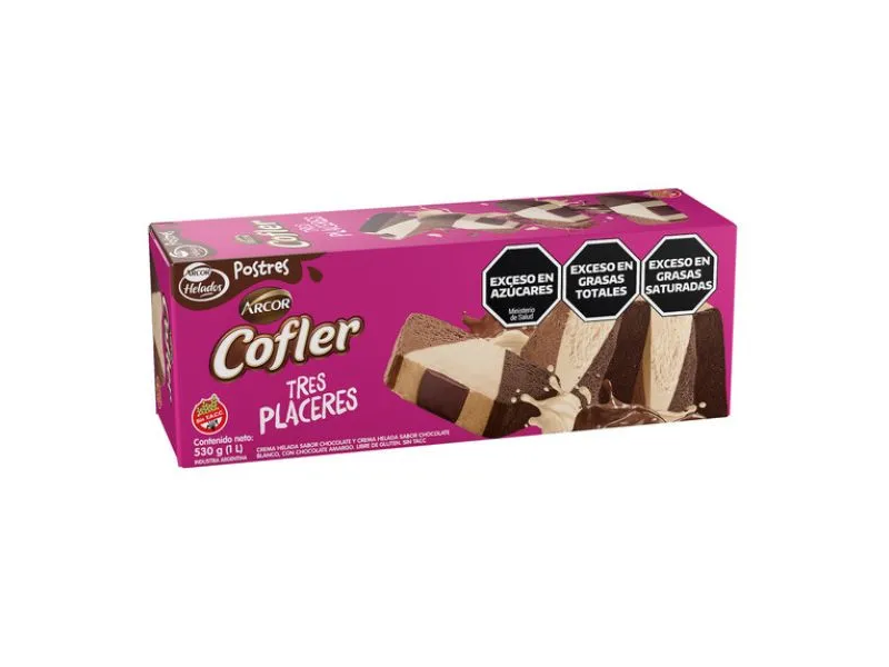 COFLER TRES PLACERES 500 GRS 11 PORCIONES