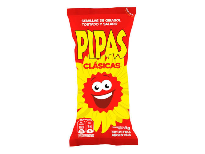 PIPAS ROJAS 18GR