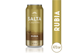 SALTA CAUTIVA RUBIA LATA 473 ML