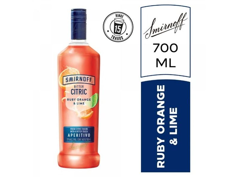 CITRIC RUBY ORANGE Y LIME  700 ML
