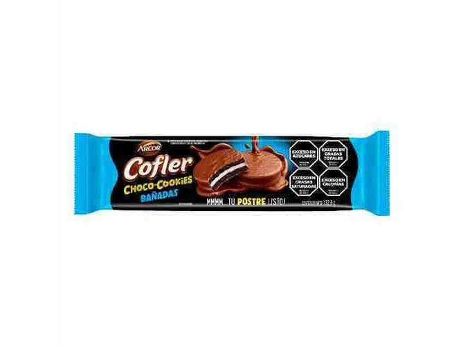 COFLER BAÑADAS CHOCO-COOKIES 132,8 GRS
