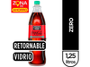 COCA COLA ZERO 1.25 LT VIDRIO
