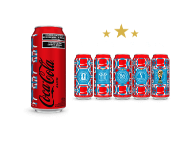 COCA COLA ZERO MUNDIAL 2026 473 ML