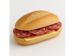 PEBETE DE MILAN Y QUESO (PAN FRANCES)