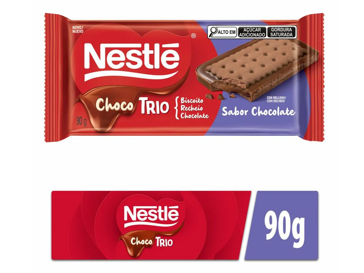 TABLETA NESTLÉ CHOCOTRIO 90 GR