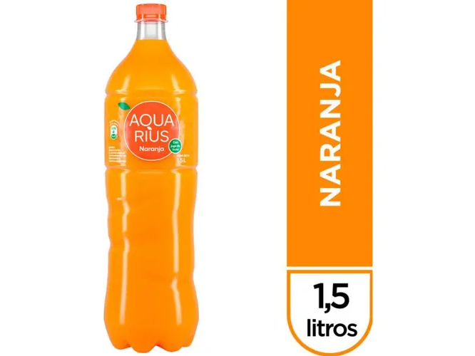 AQUARIUS NARANJA 1,5 LT