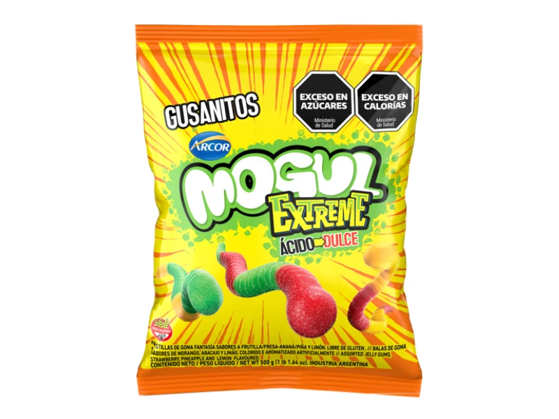 MOGUL EXTREME GUSANITOS 80 GRS