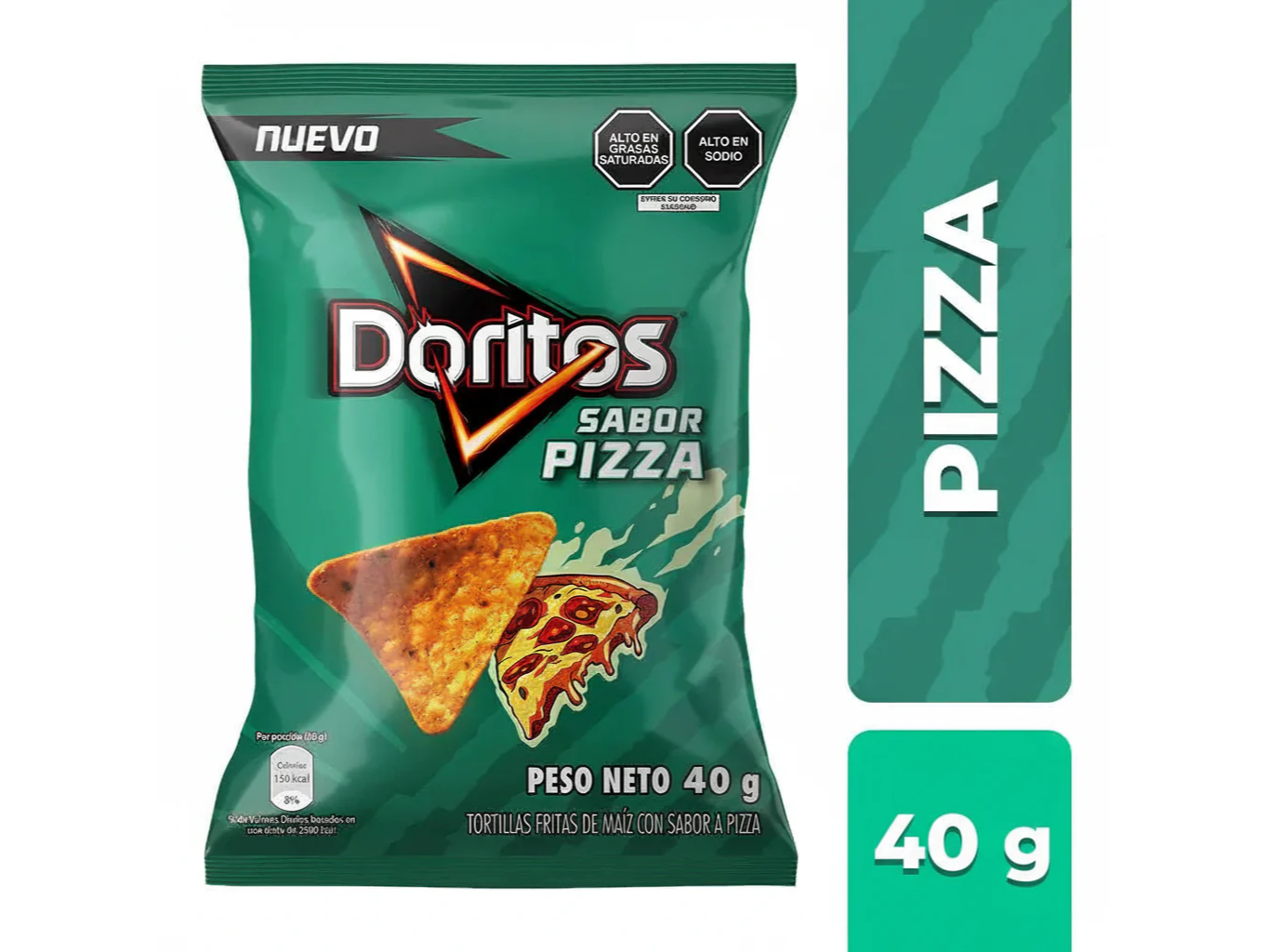 DORITOS SABOR PIZZA 40GRS