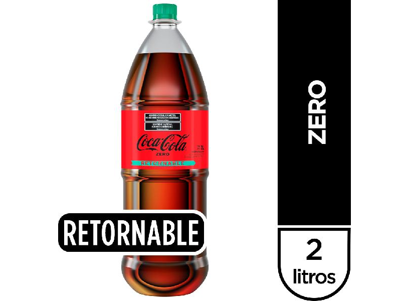COCA COLA 2LT ZERO RETORNABLE