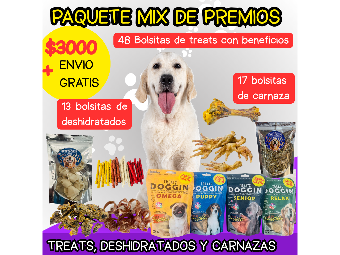 PQT MIX PREMIOS + ENVIO GRATIS (Personalizado-Opcional)