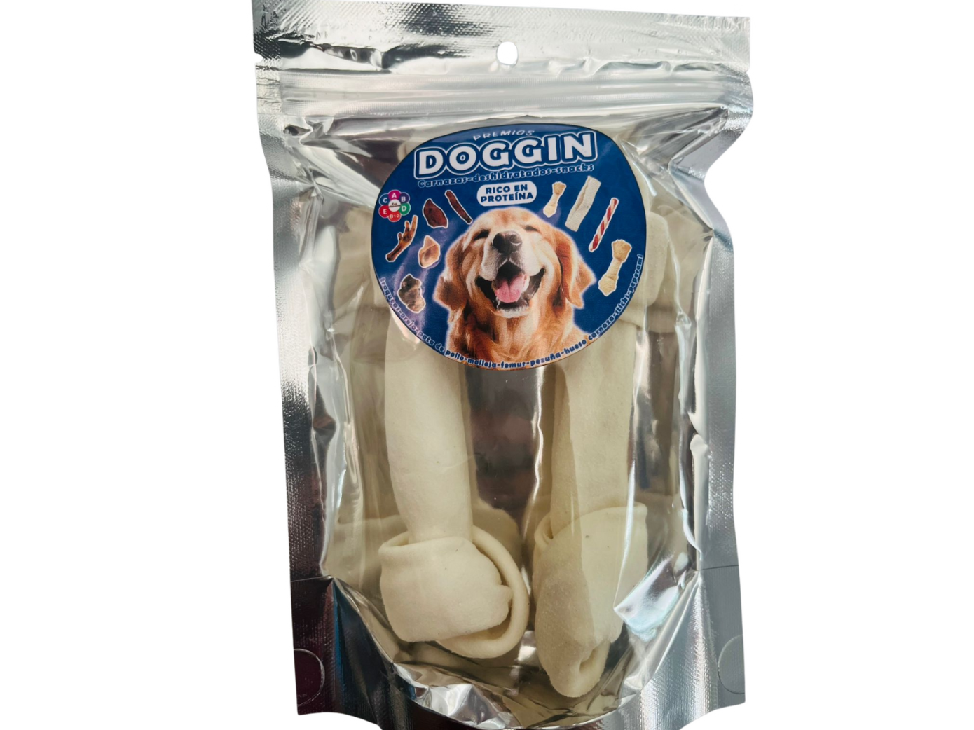 CARNAZA HUESO 6" SLIM NATURAL - 2PZ