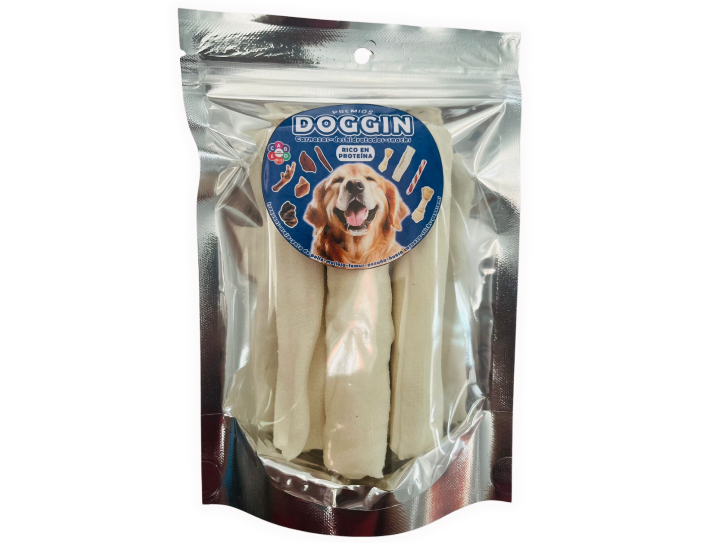 CARNAZA ROLLO NATURAL - 3PZ