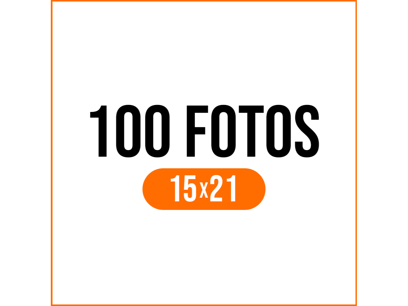 PACK 100 FOTOS