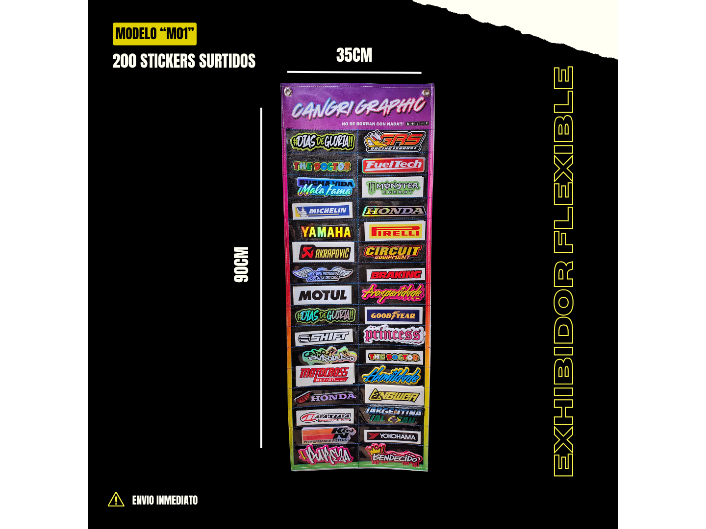 M01 - 📦 Exhibidor de Stickers Premium – ¡Listo para Vender!