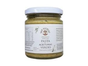 Pasta de Aceitunas Verdes Vidrio 170 gr