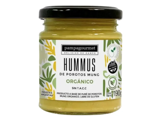 Humus de porotos mung