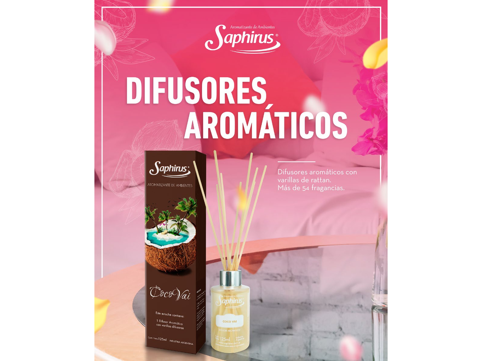 Aromatizantes de Ambientes , Dufusor en Varillas