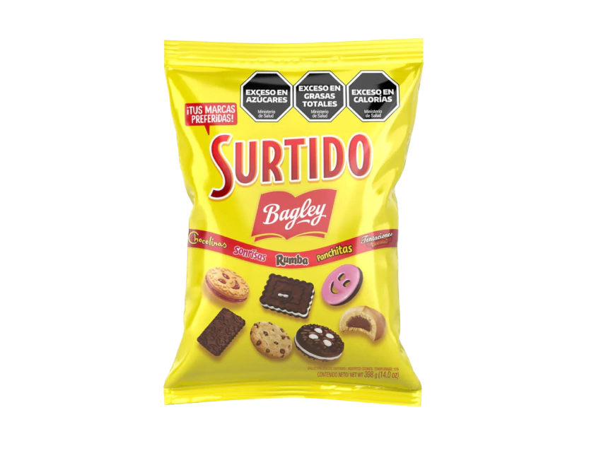 SURTIDAS "BAGLEY" 400gr