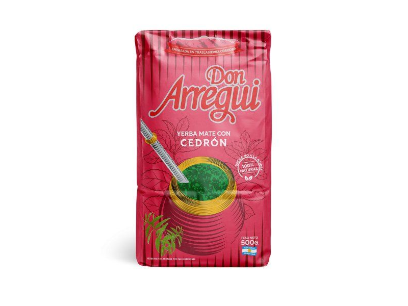 YERBA "DON ARREGUI" CEDRON 500gr