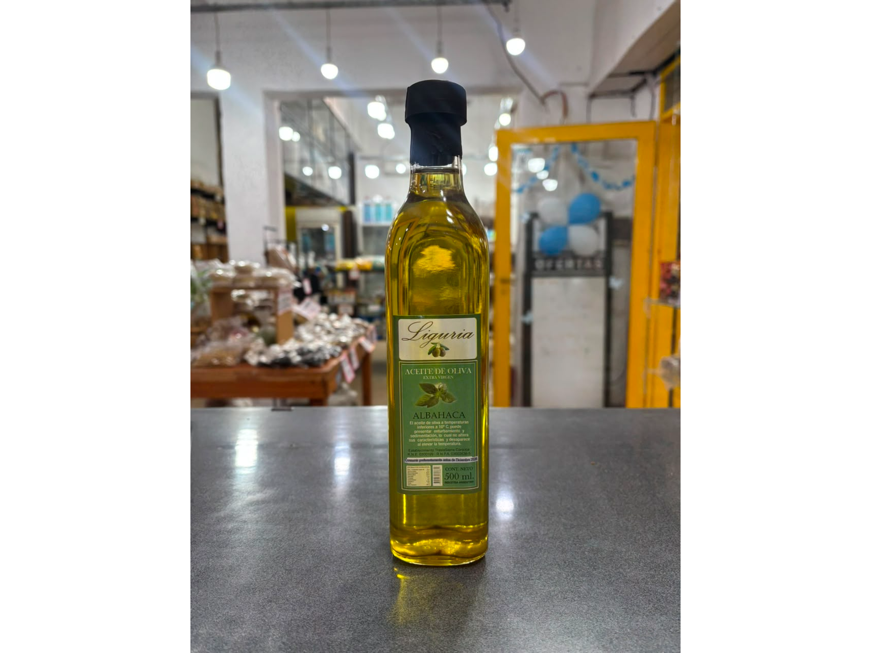 ACEITE "LIGURIA" ALBAHACA