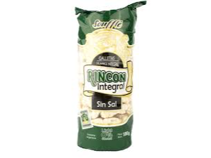 DISCOS DE ARROZ INTEGRAL SIN SAL
