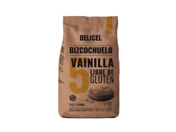 BIZCOCHUELO DE VAINILLA SIN GLUTEN