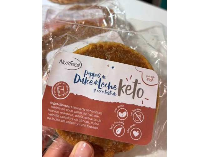 GALLETA DE DULCE DE LECHE KETO