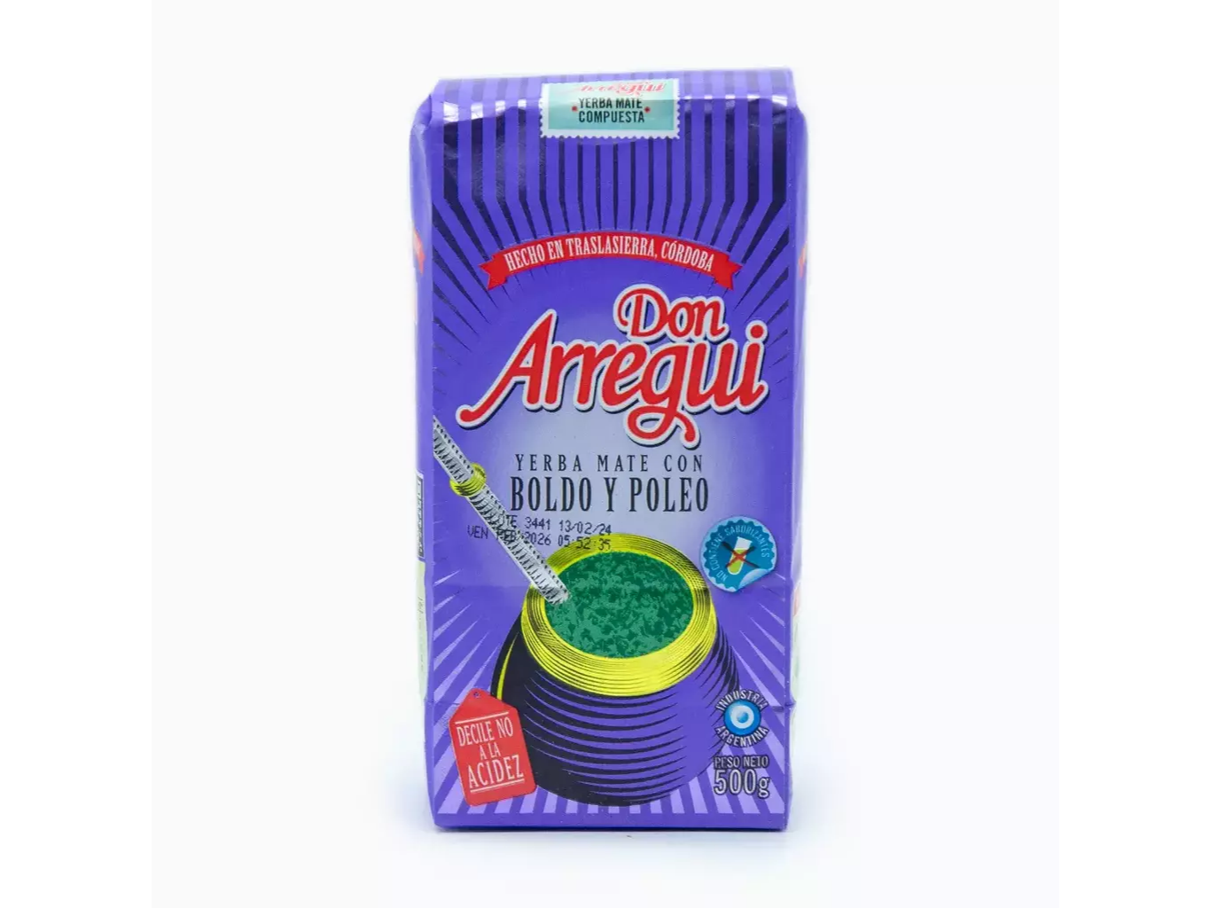YERBA "DON ARREGUI" BOLDO y POLEO 500gr