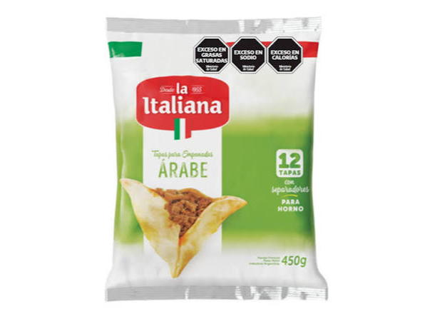 TAPA DE EMPANADA ARABE