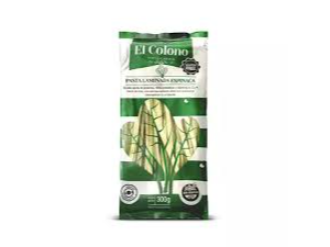 FIDEOS COLONO-ESPINACA