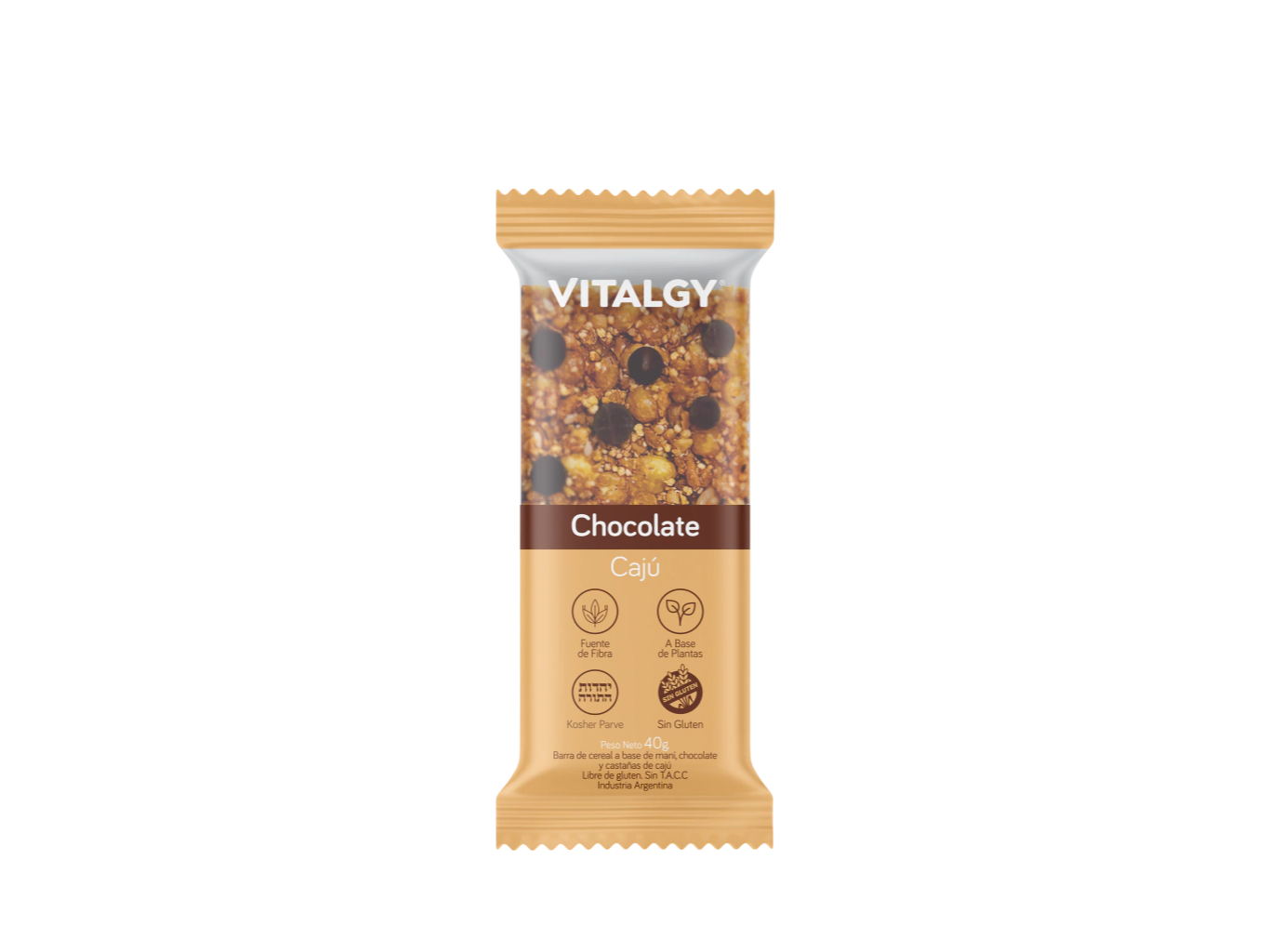 "VITALGY" CHOCOLATE y CAJU